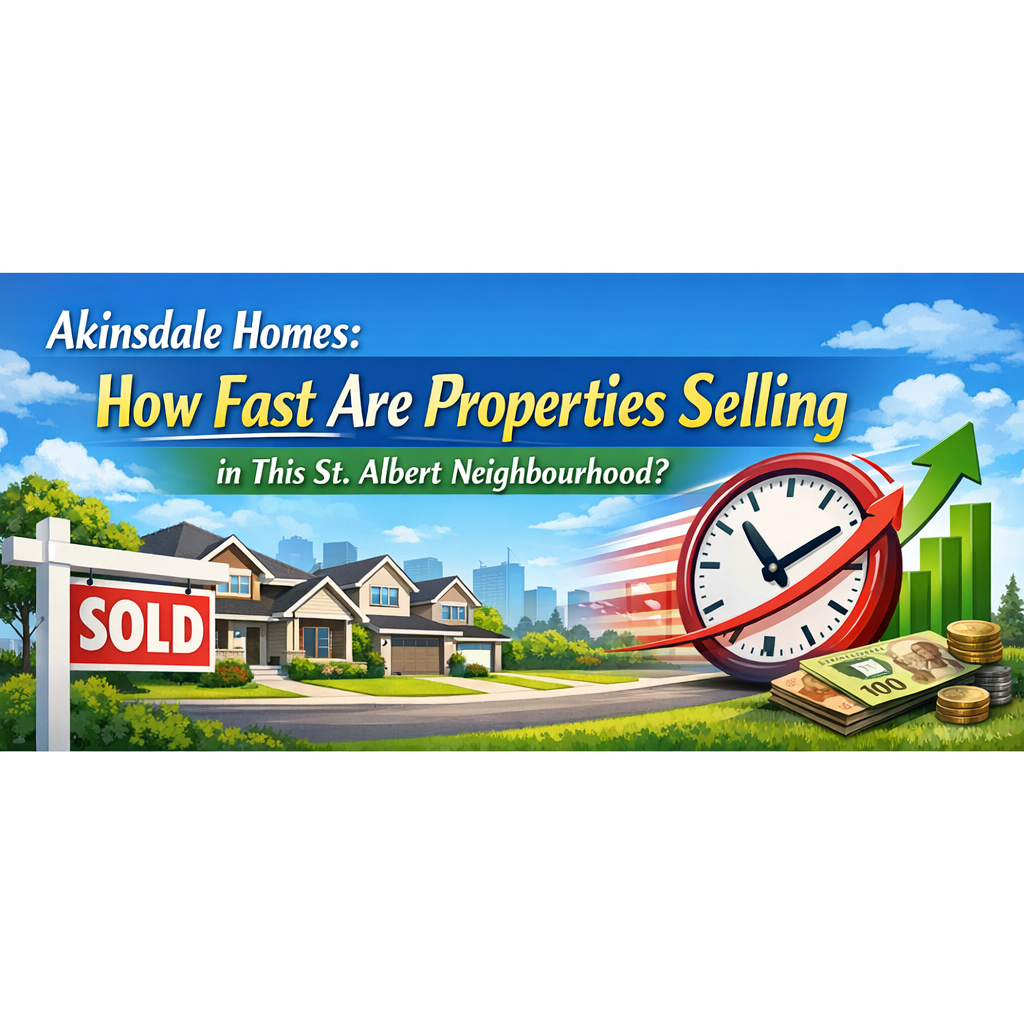 Akinsdale Homes: How Fast Are Properties Selling in This St. Albert Neighbourhood?