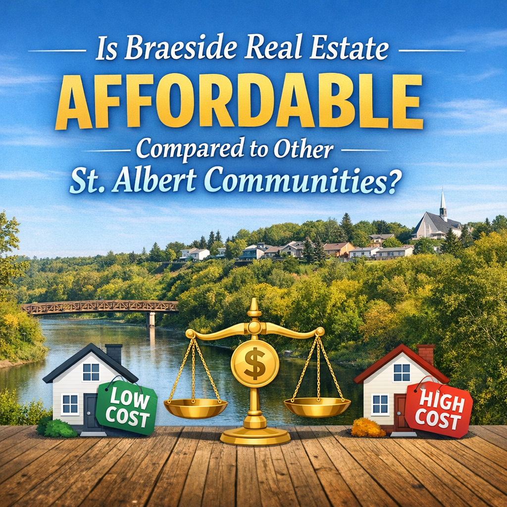 Is Braeside Real Estate Affordable Compared to Other St. Albert Communities?