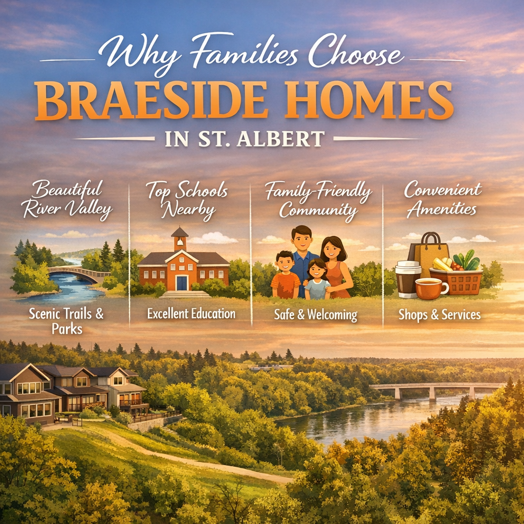 Why Families Choose Braeside Homes in St. Albert