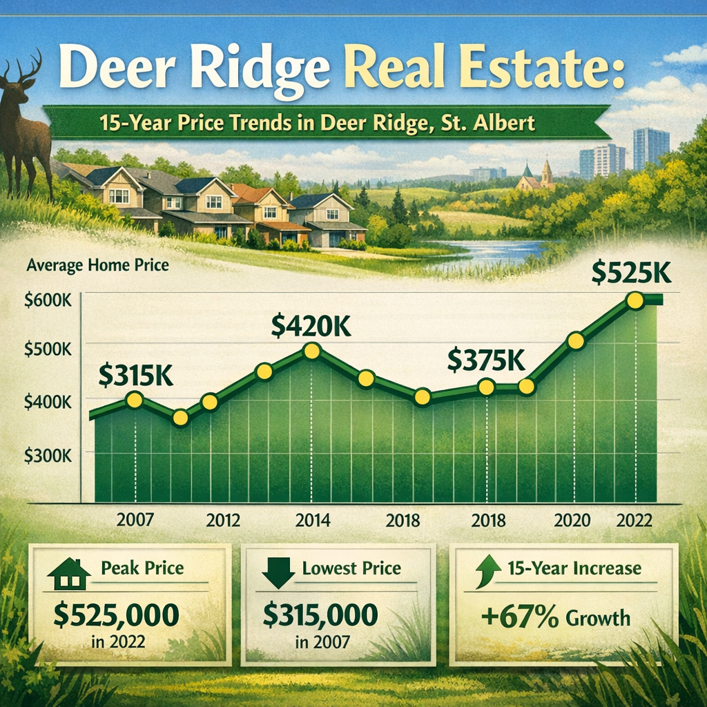 Deer Ridge Real Estate: 15-Year Price Trends in Deer Ridge, St. Albert