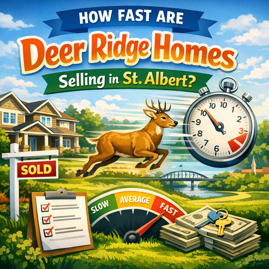 How Fast Are Deer Ridge Homes Selling in St. Albert?