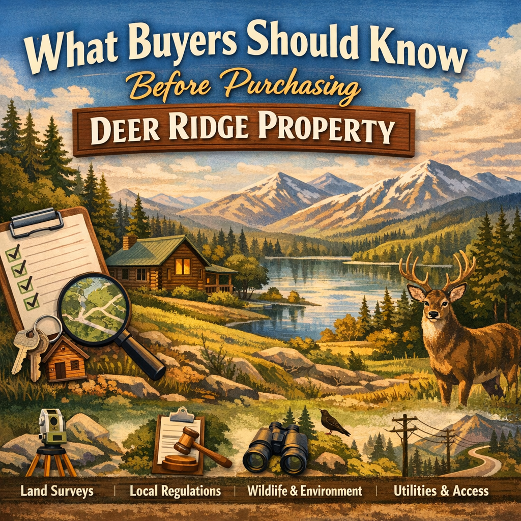 What Buyers Should Know Before Purchasing Deer Ridge Property
