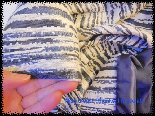 The sleeves pulled through, they look great!