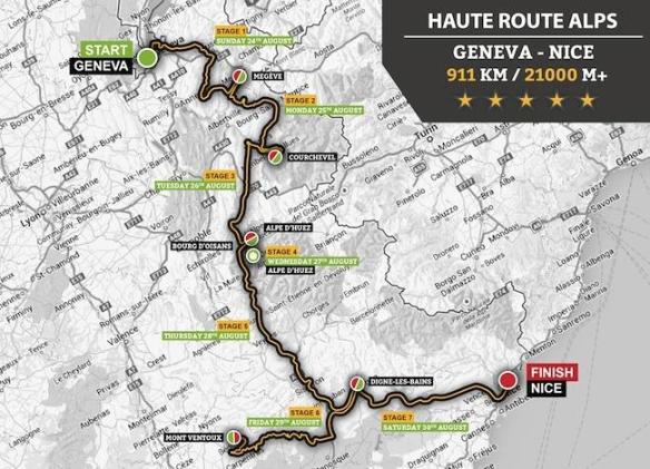 Pyrenees 2014 General Map