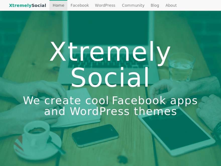 New Modern, “Flat” Look for XtremelySocial.com