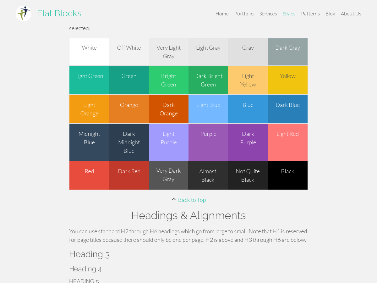 Flat Blocks WordPress Theme v1.6.3 Updates