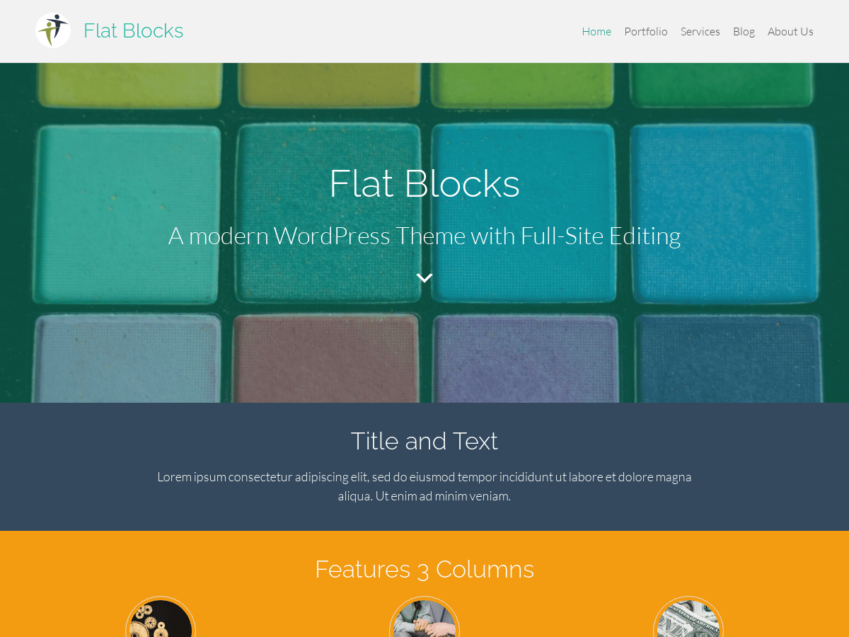 Flat Blocks WordPress Theme v1.9x Updates