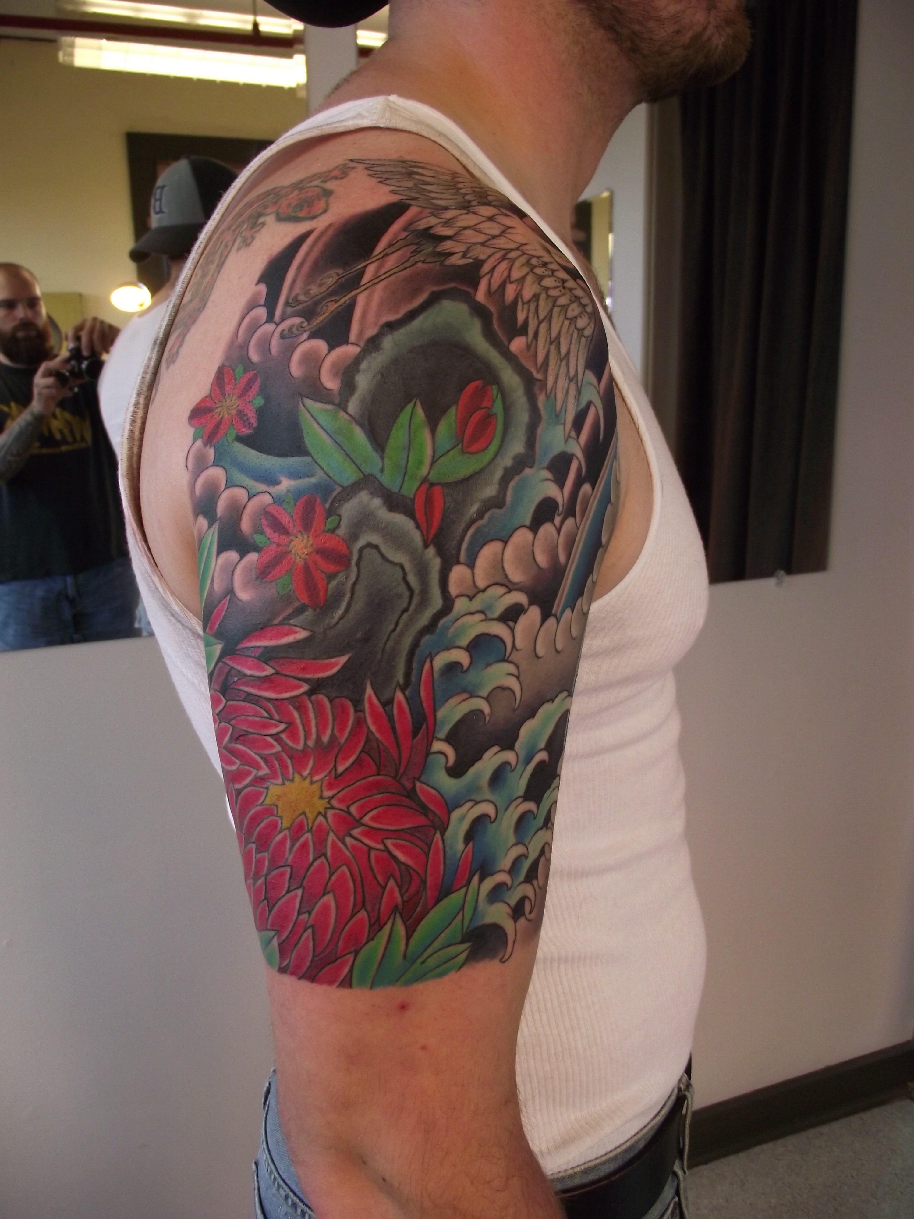 Covering Up Black Ink With Color Nik Moore