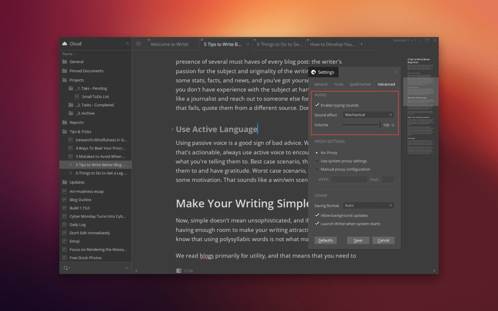 Introducing Write! | Nicholas C. Rossis