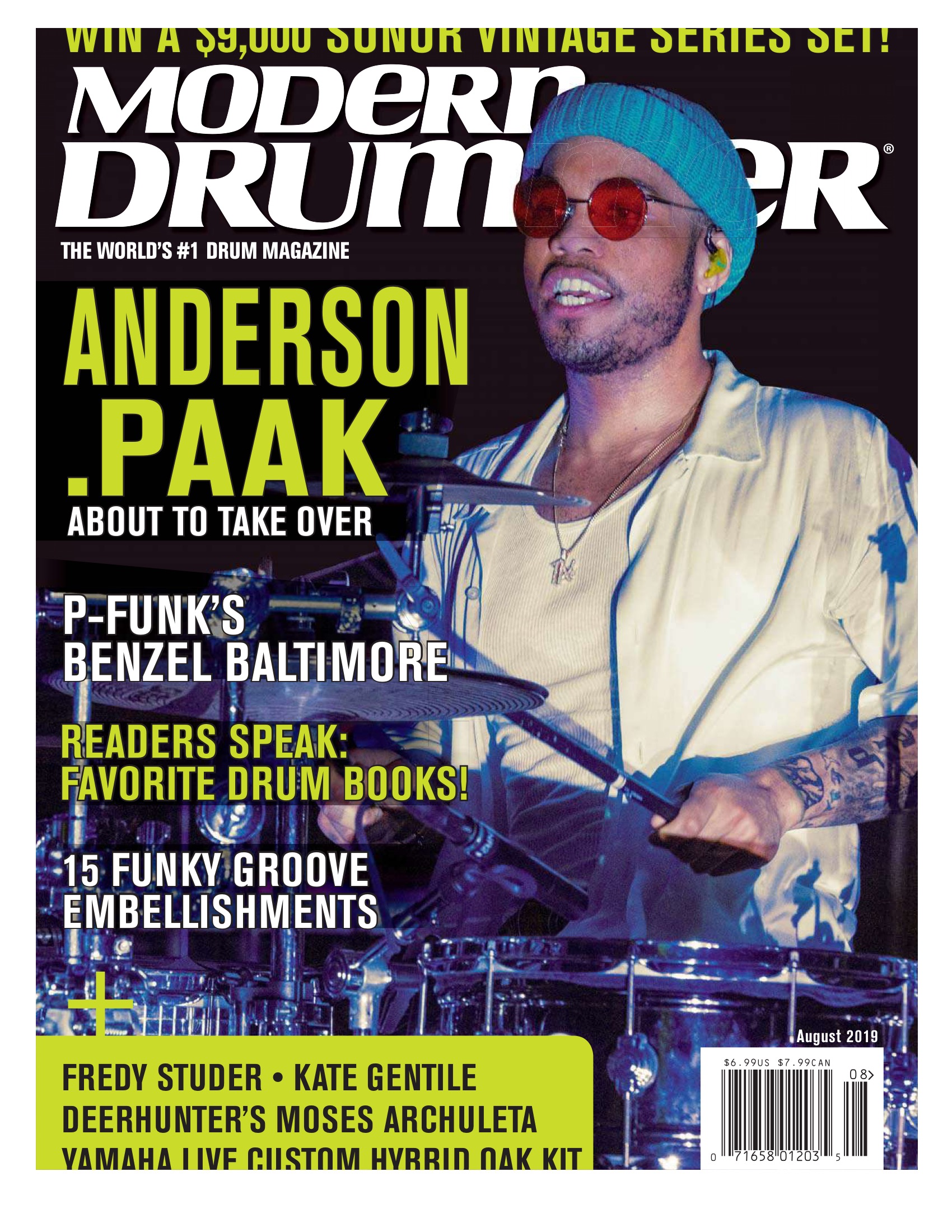 Nick costa modern drummer, nick costa modern drummer magazine august 2019, modern drummer lesson, free drum lesson,