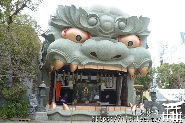 【大阪景點】難波八阪神社-大阪最有特色的神社之一,難波車站走路10分鐘可至