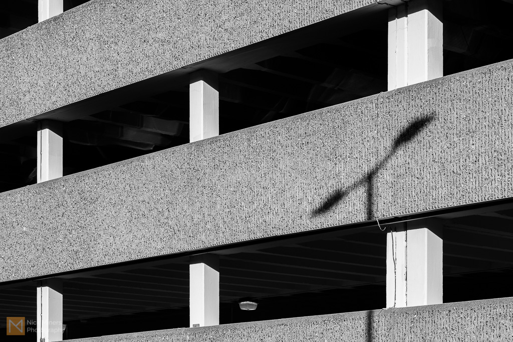 The facade of Sutton Car Park