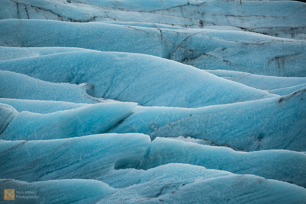 Detail, SvÃ­nafellsjÃ¶kull glacier