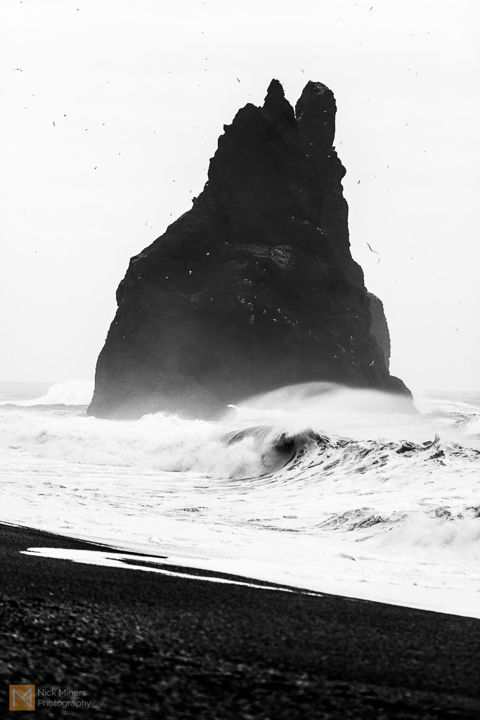Reynisdrangar sea stacks at Reynisfjara