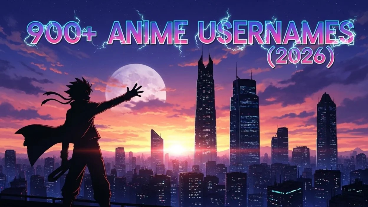 900 Anime Usernames 2026 Cool Aesthetic Cute Legendary Otaku Anime Usernames