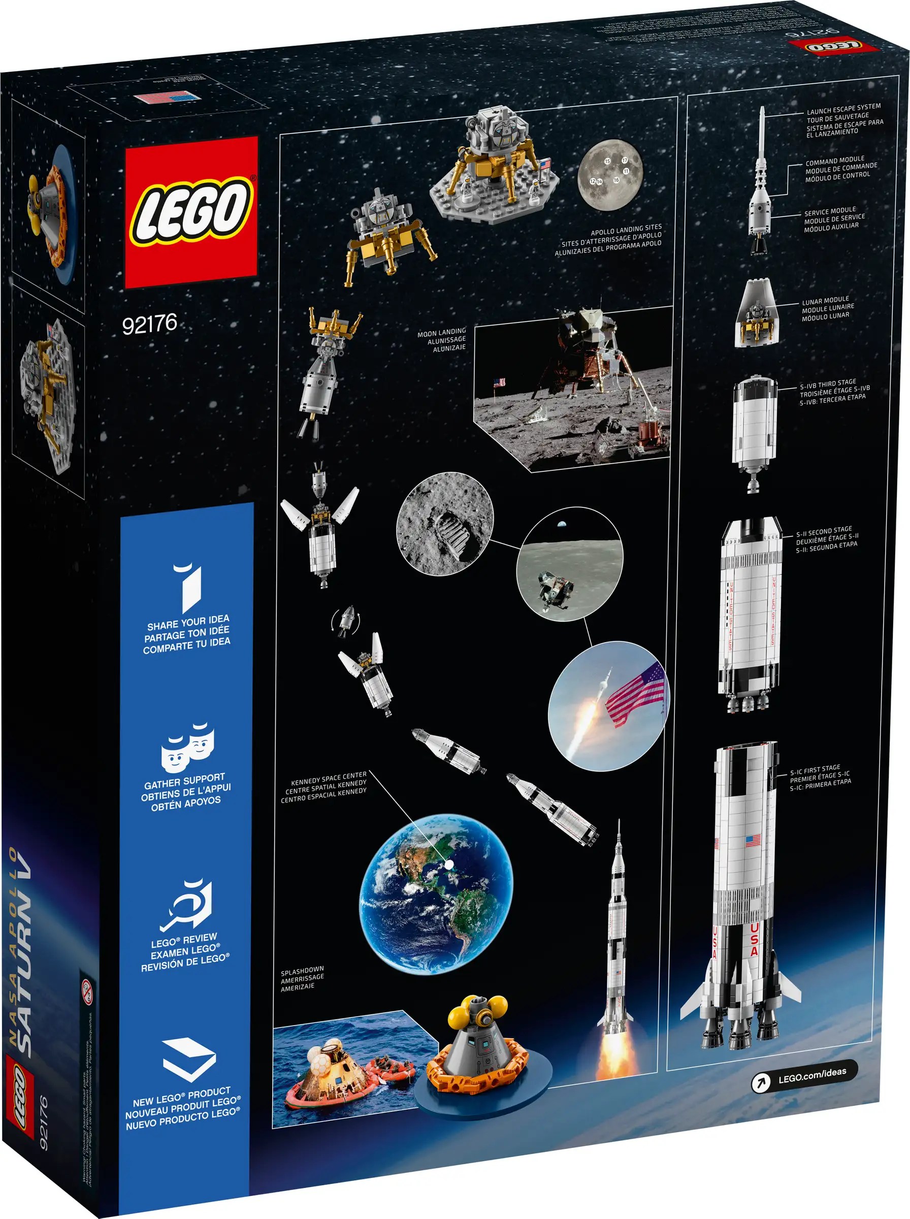 LEGO 92176 NASA Apollo Saturn V - Nick Picks Bricks
