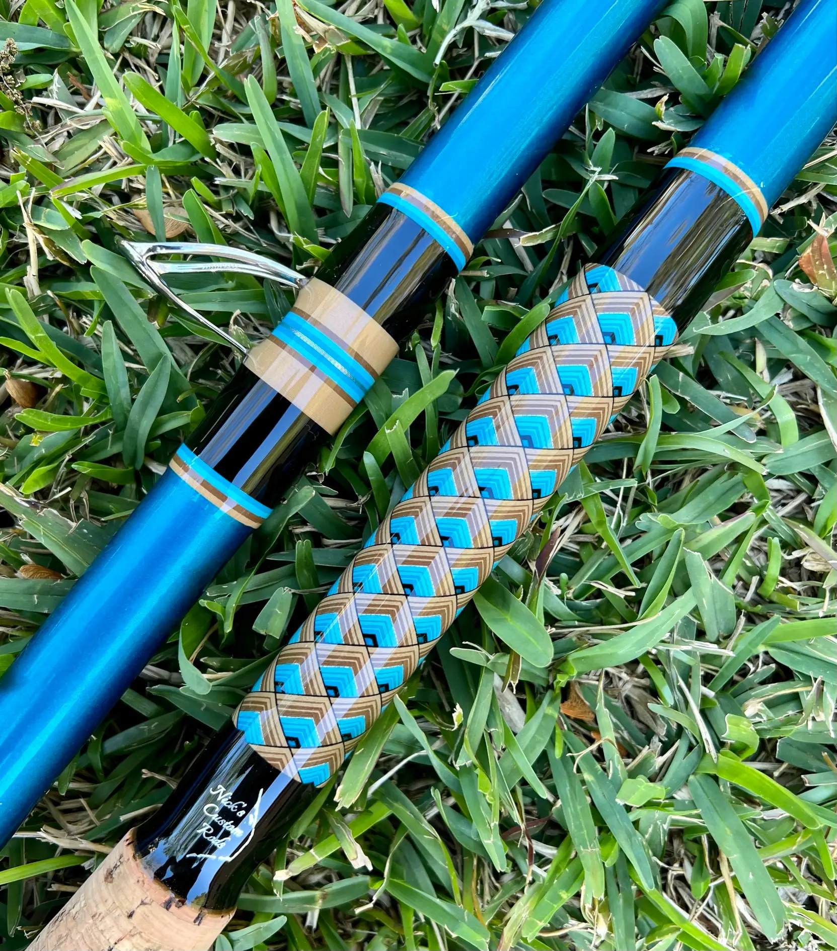 CTS SVU1305L-2 Marlin with Shades of Brown, Black and Shades of Teal Thread
