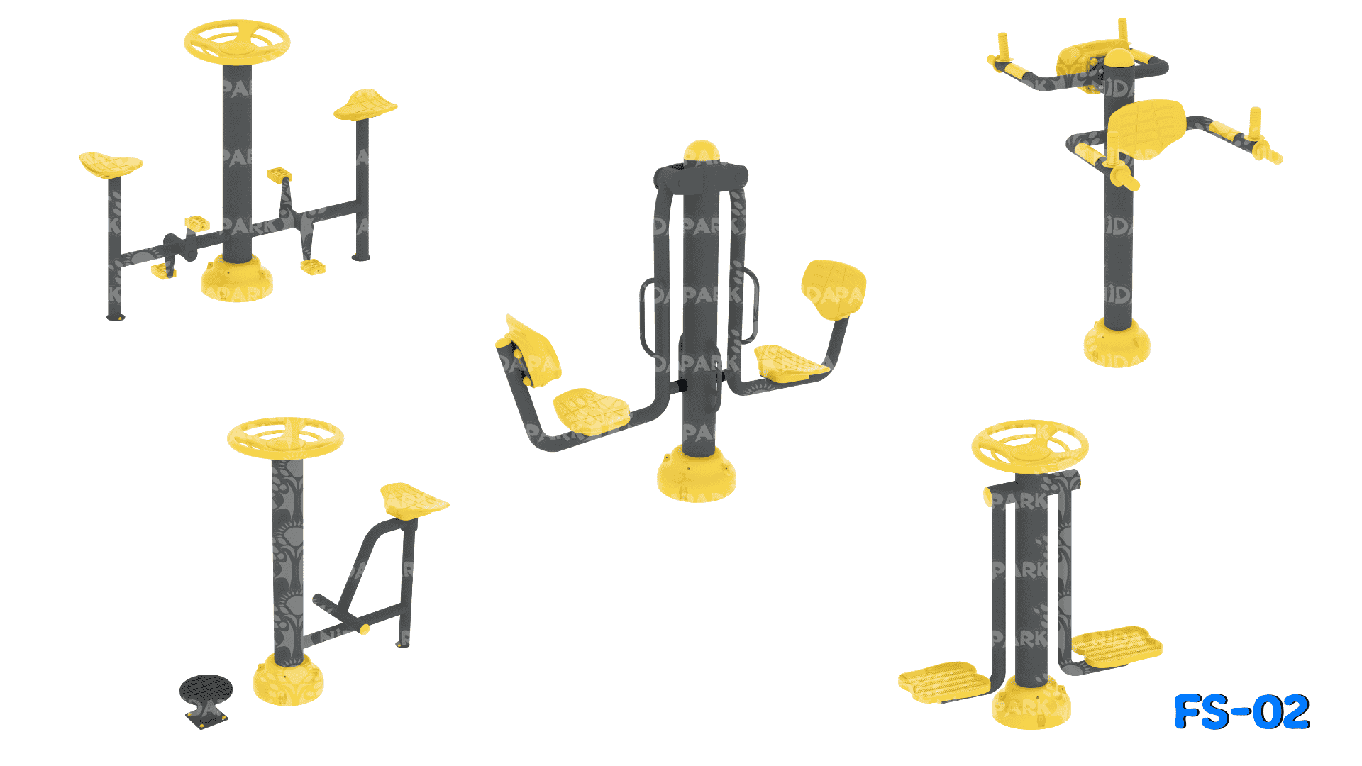 FS-02 5'li Fitness Seti - Image 1 product image