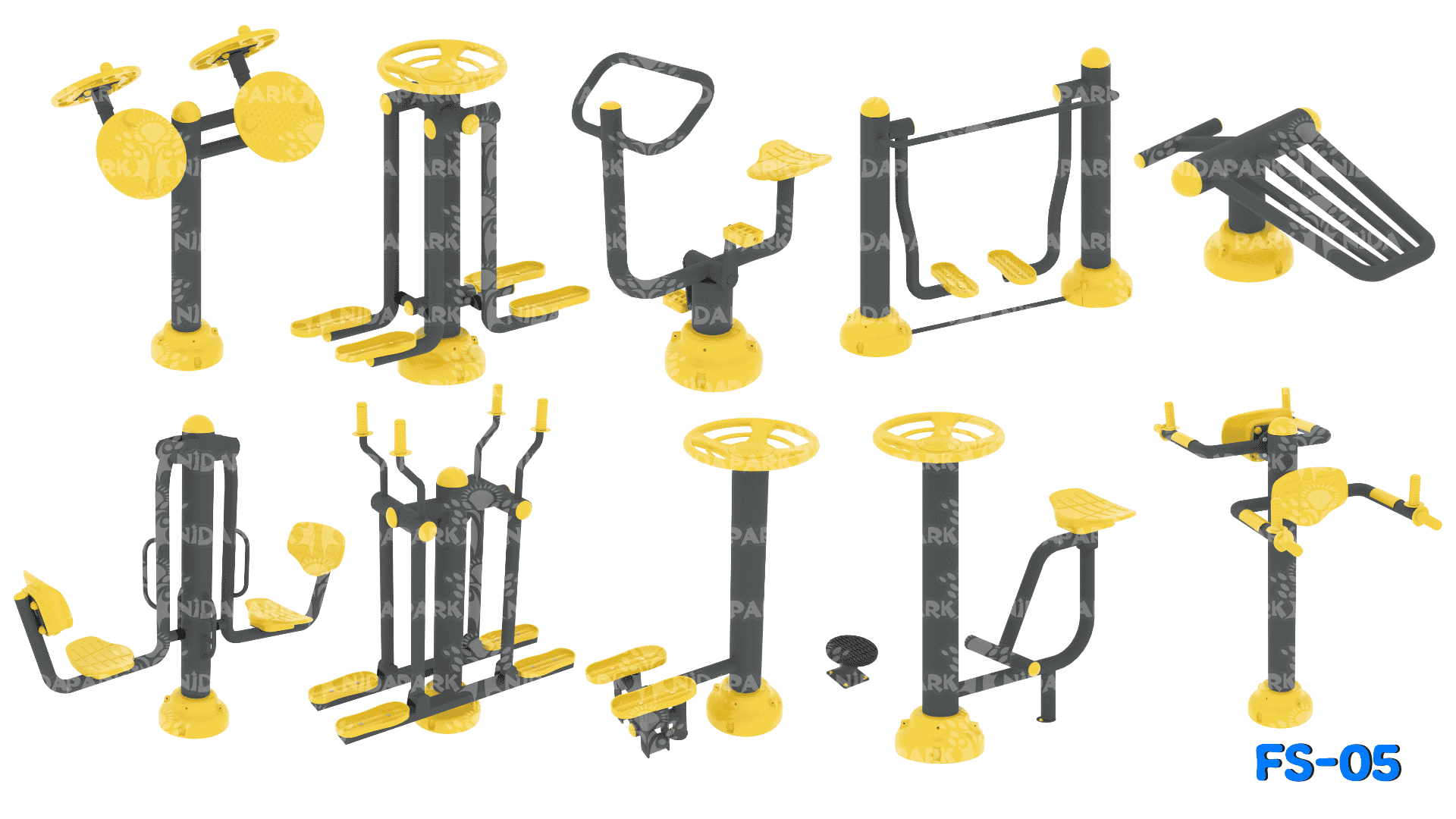 FS-05 10'lu Toki Fitness Seti - Image 1 product image