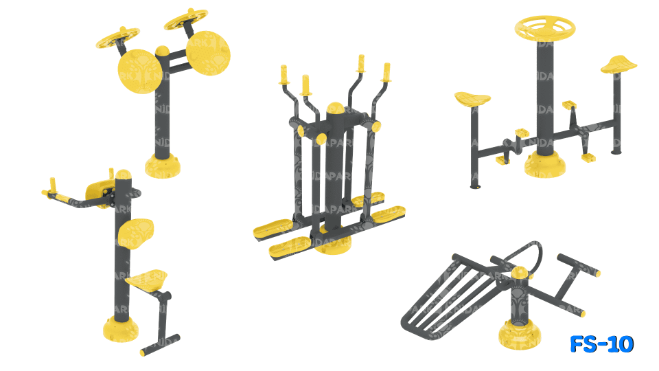 FS-10 5'li Çiftli Fitness Seti - Image 1 product image