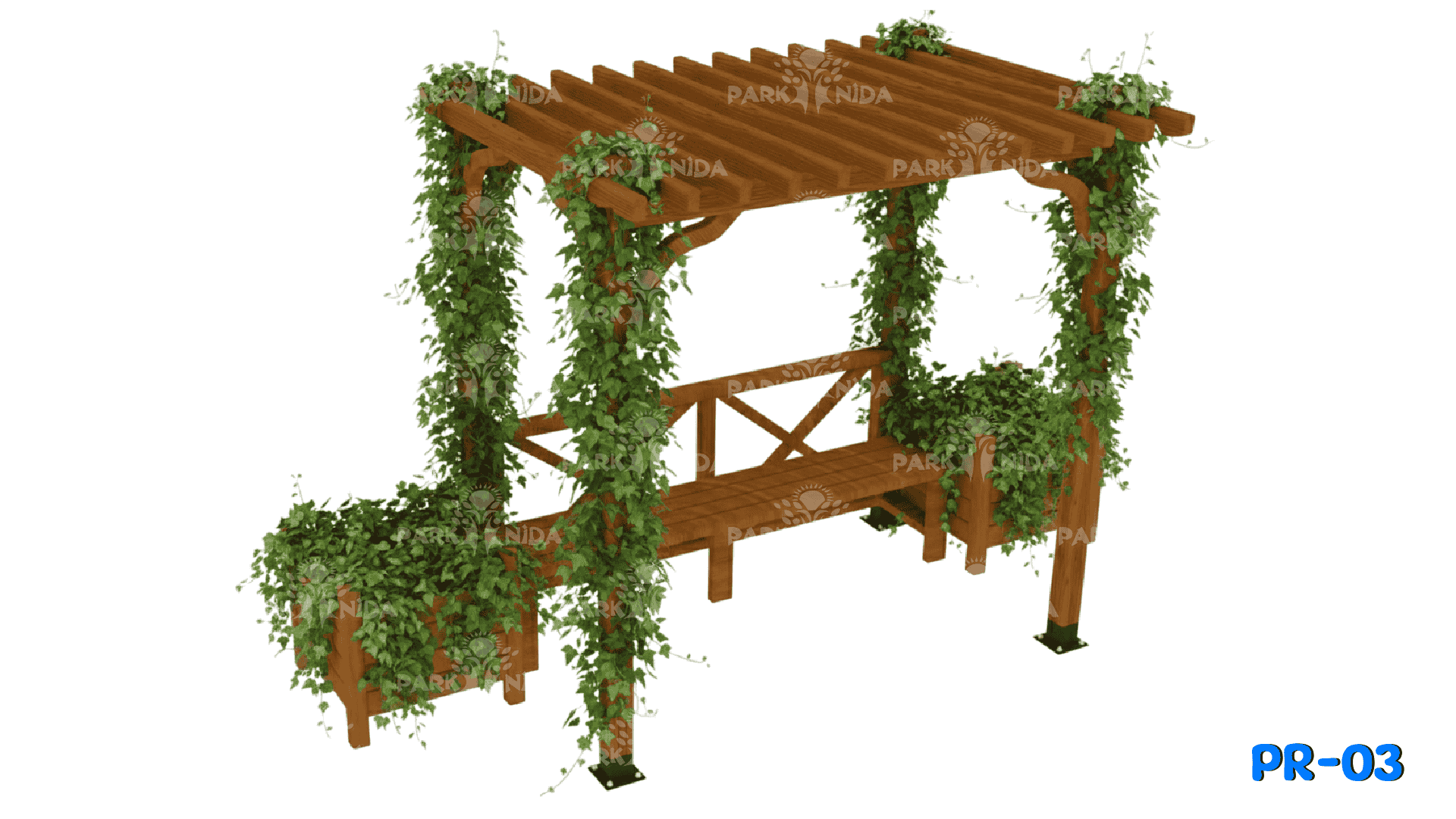 PR-03 Pergola 150x300 cm - Image 2 product image