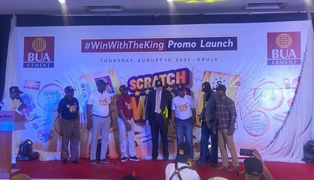 Various prizes up for grabs in BUA Cement’s #WinWithTheKing promo