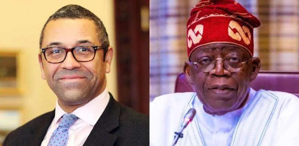 Tinubu meets UK Foreign Secretary on economy, security