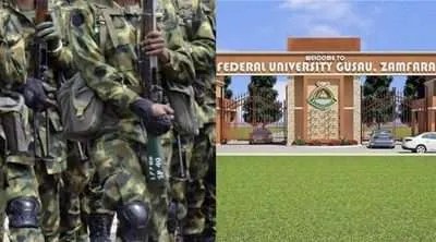 Troops Rescue 4 kidnapped Federal Varsity Gusau Students