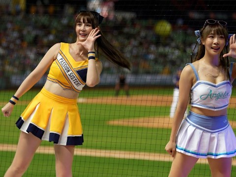 短今(Sammie)サミー ALL STAR GAME 明星對抗賽2023 CPBL 中華職棒 臺中洲際棒球場 2023/07/30【台湾チアTV】