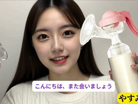 【pigeon搾乳機 Breast Pump Tutorial】新米親御さん必見の動画です!!手動搾乳機の使い方を説明します 4