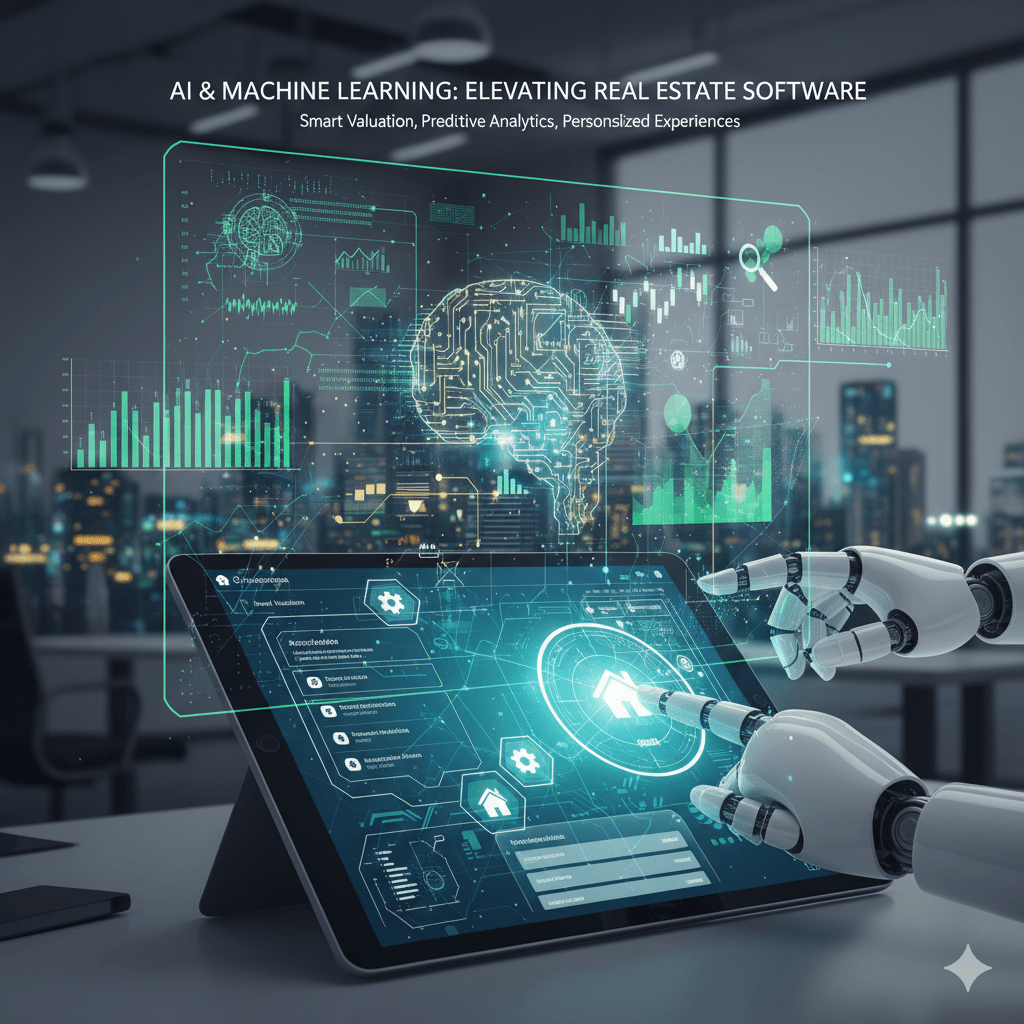 Machine Learning Enhance Custom Real Estate Software Development