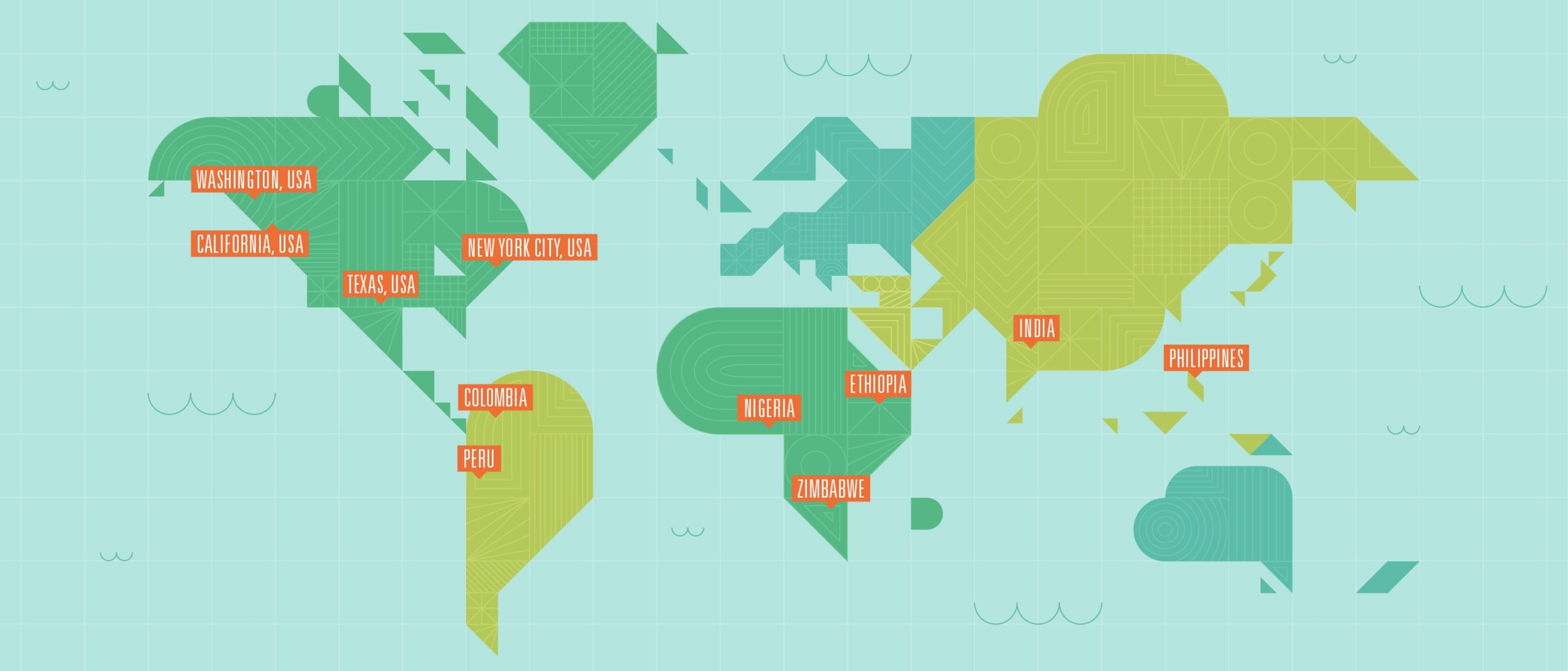 Data Visualization has been leveraged to create local change across the globe