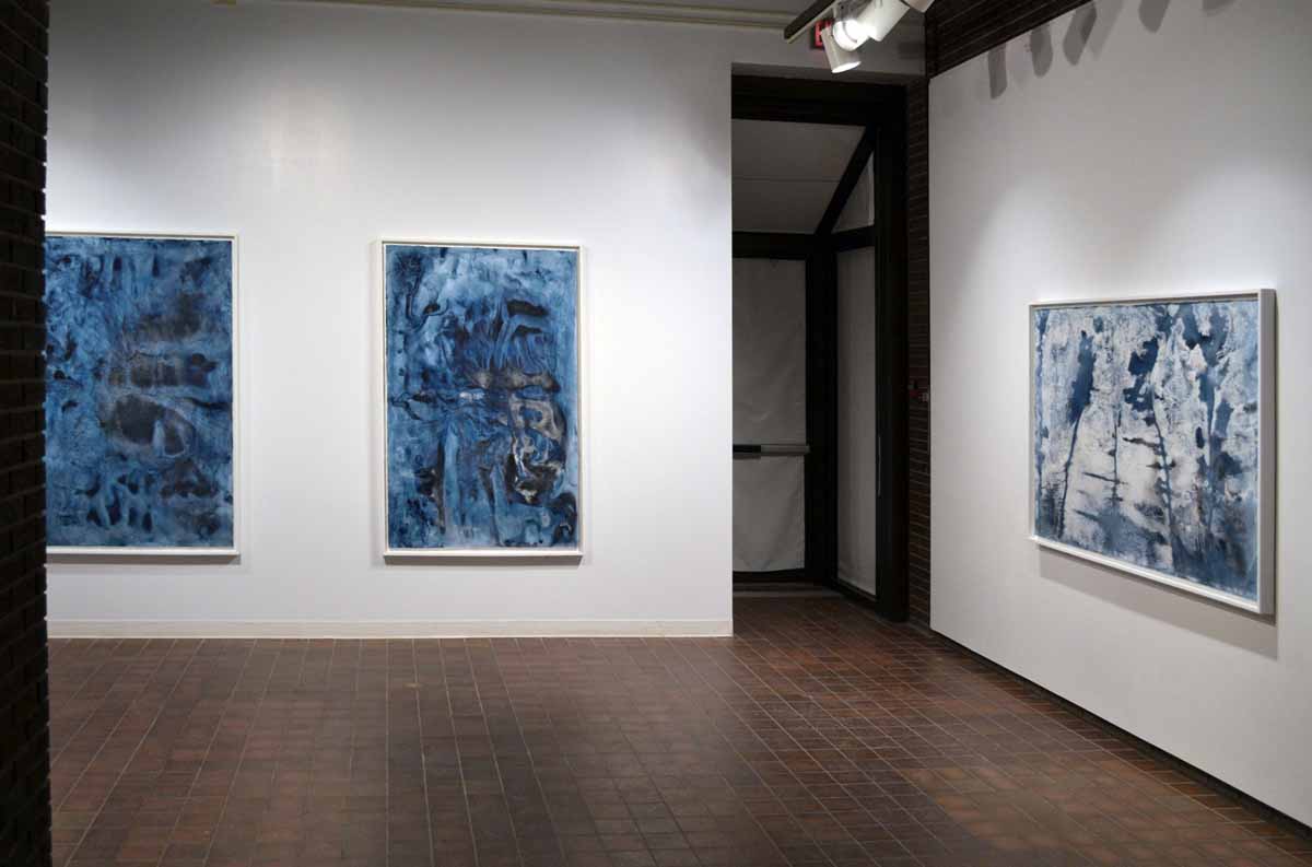Installation view from Emergence (solo exhibition) at FAB Gallery