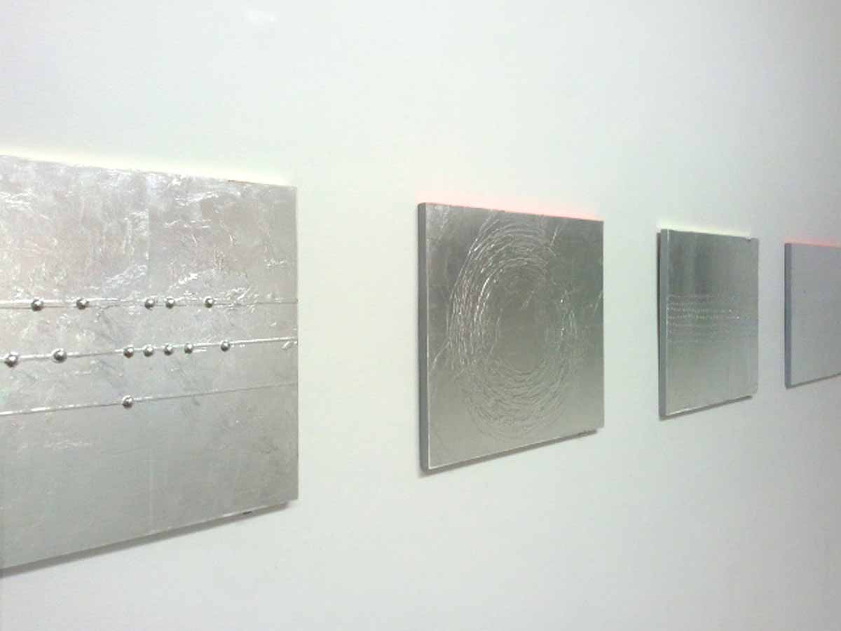 Installation view of reflectives