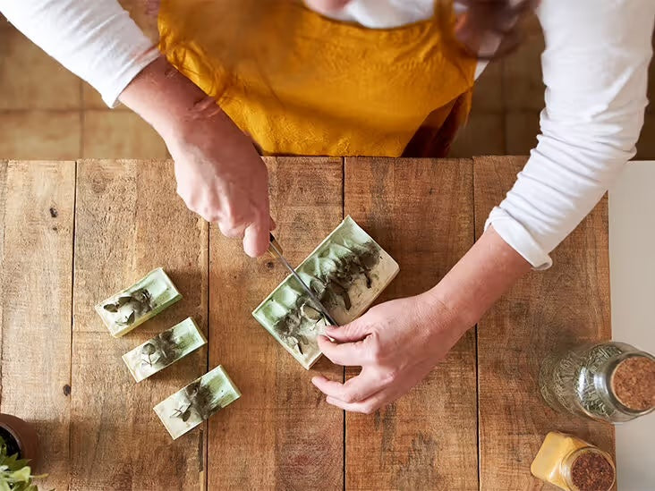Soap Making Process Nikura - Retina Abstract Textures for Desktop