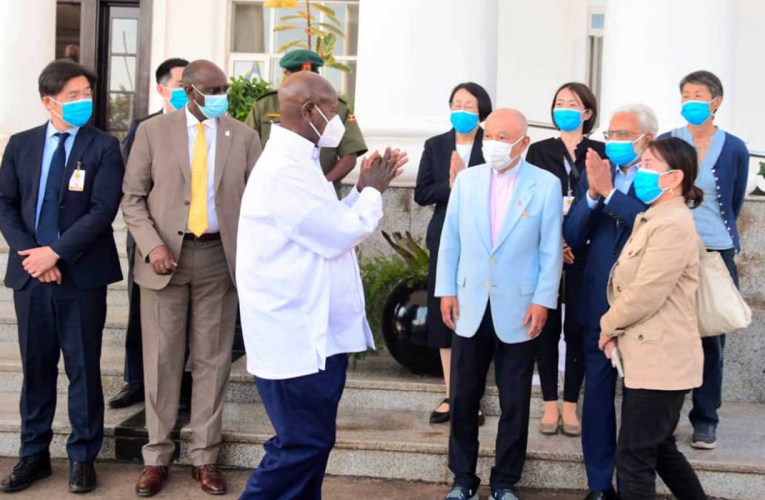 Museveni pledges to support Sasakawa in empowering smallholder farmers   