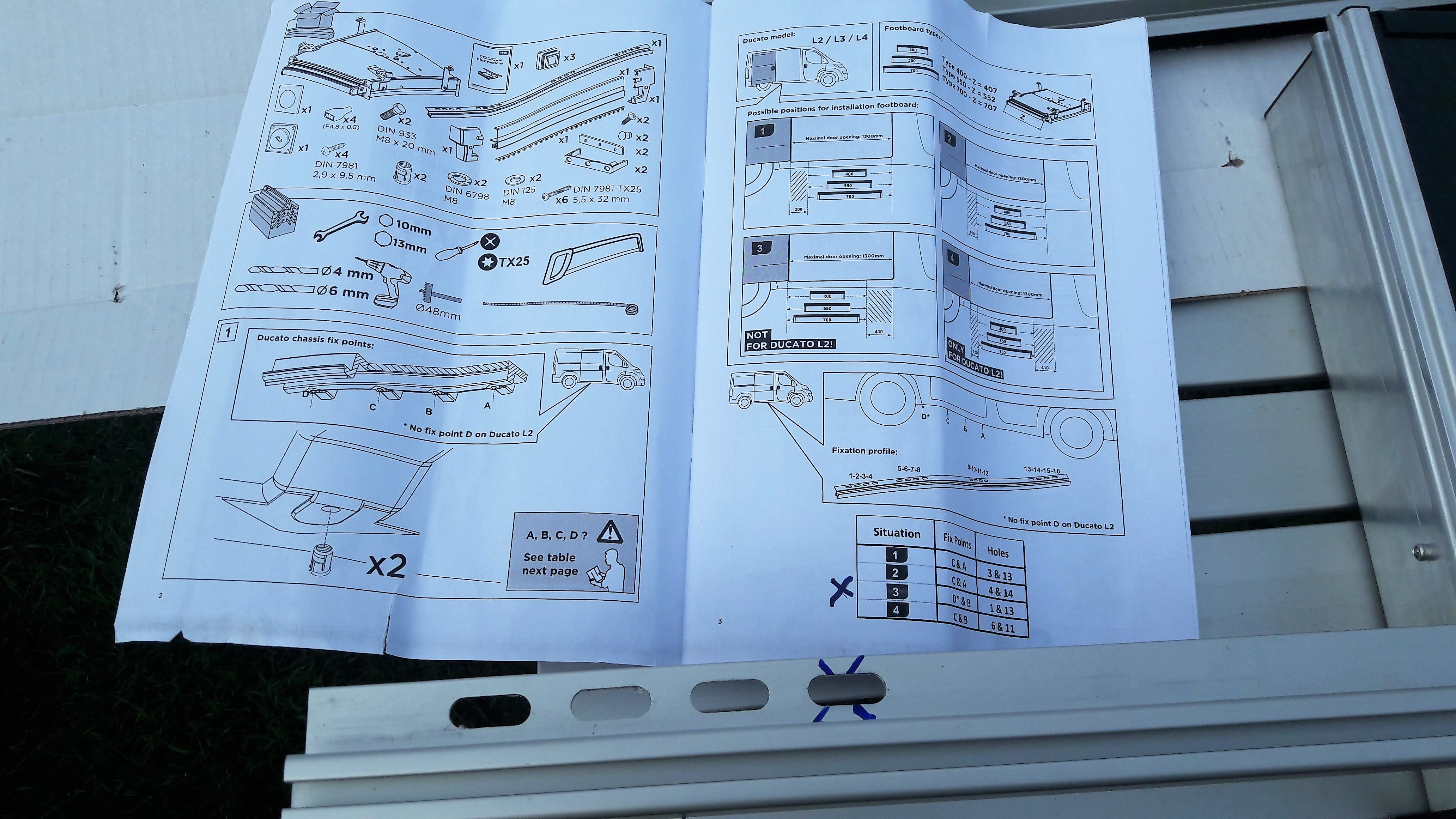 Trittstufe Thule Slide Out Step Im Camper Nils Campervan