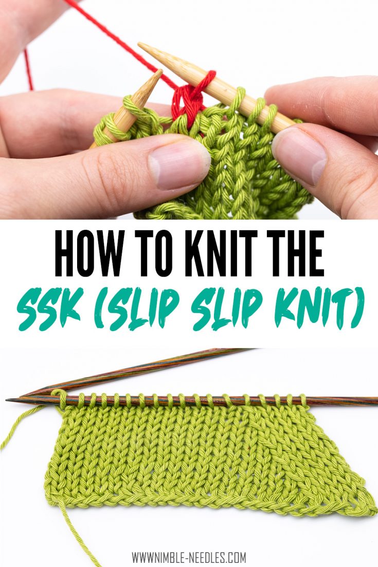 Slip Slip Knit Ssk Decrease Tutorial Stitches N Scraps - Premium Abstract Picture Gallery - HD