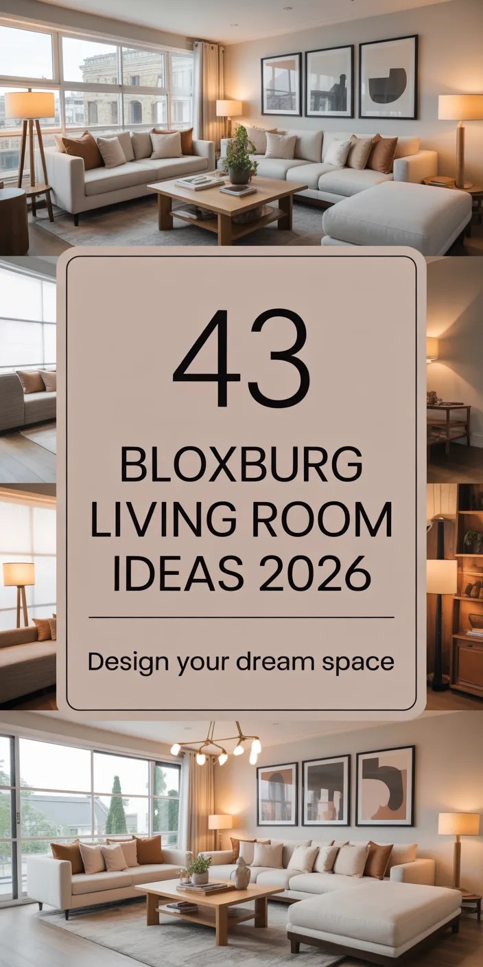 43 Best Bloxburg Living Room Ideas 2026 Cozy Coastal Modern And