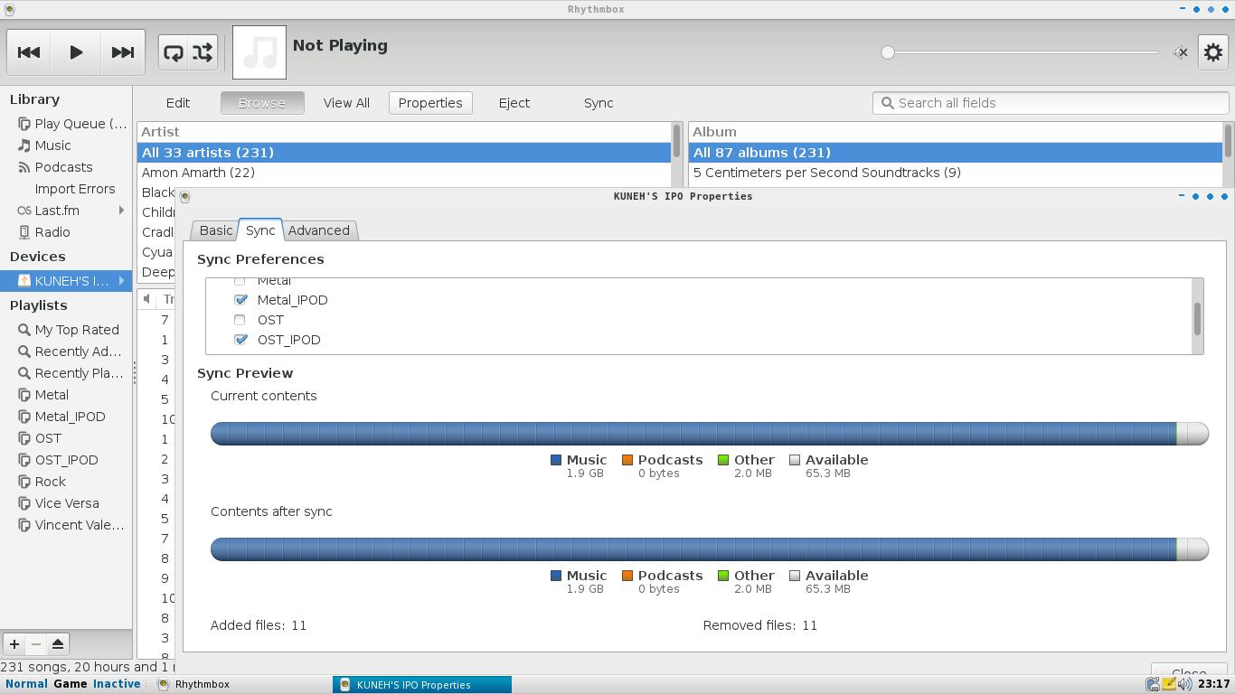 Ipod Shuffle 4g Under Linux Foo Bar And Foobar