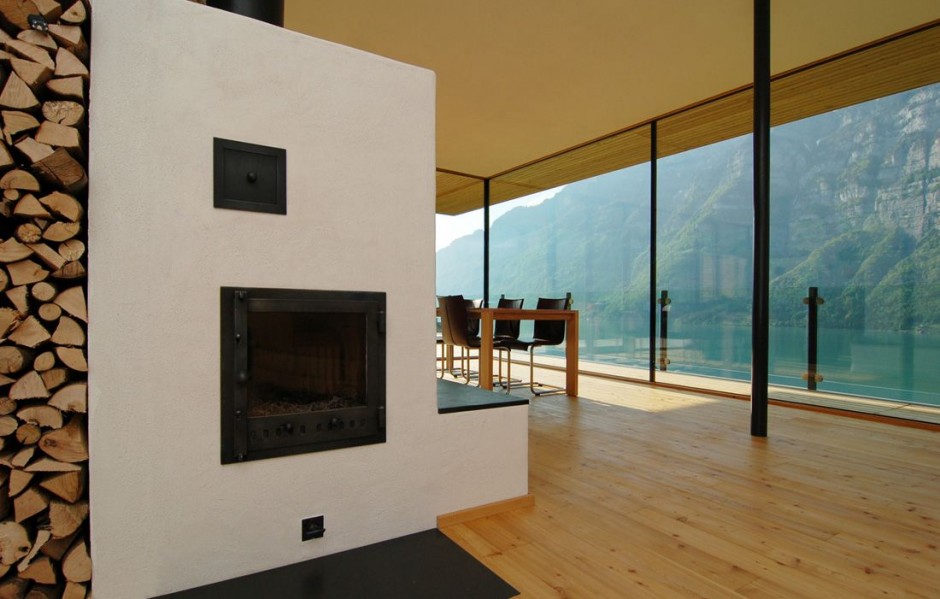 Simple But Elegant Wooden House With Lake View
