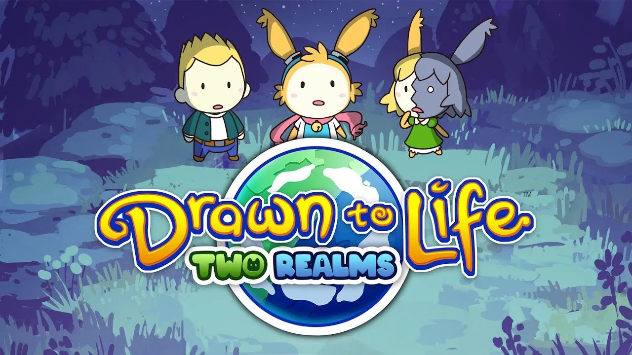 Picture of the title card for drawn to life two realms