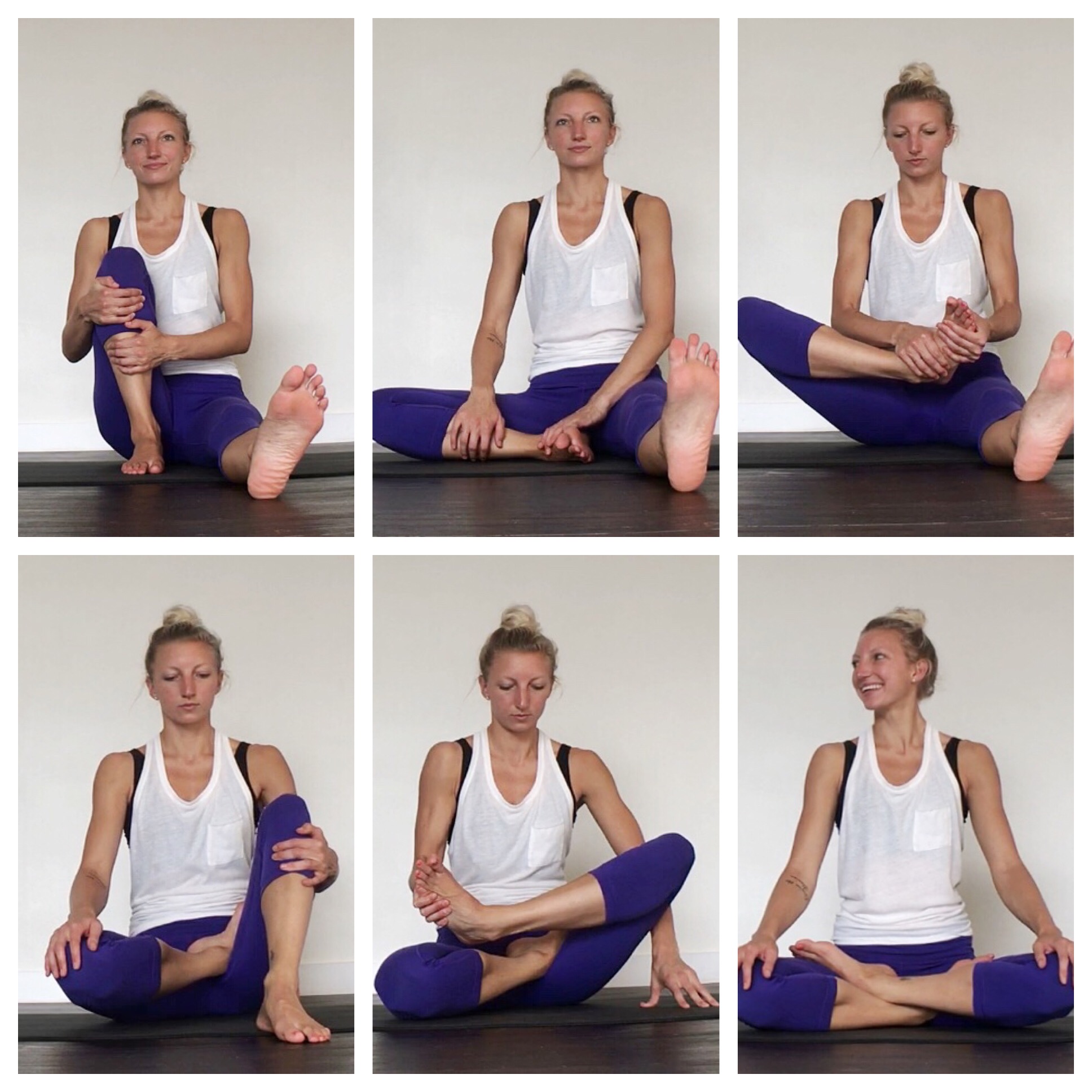 Yoga pose breakdown: lotus l nina elise yoga