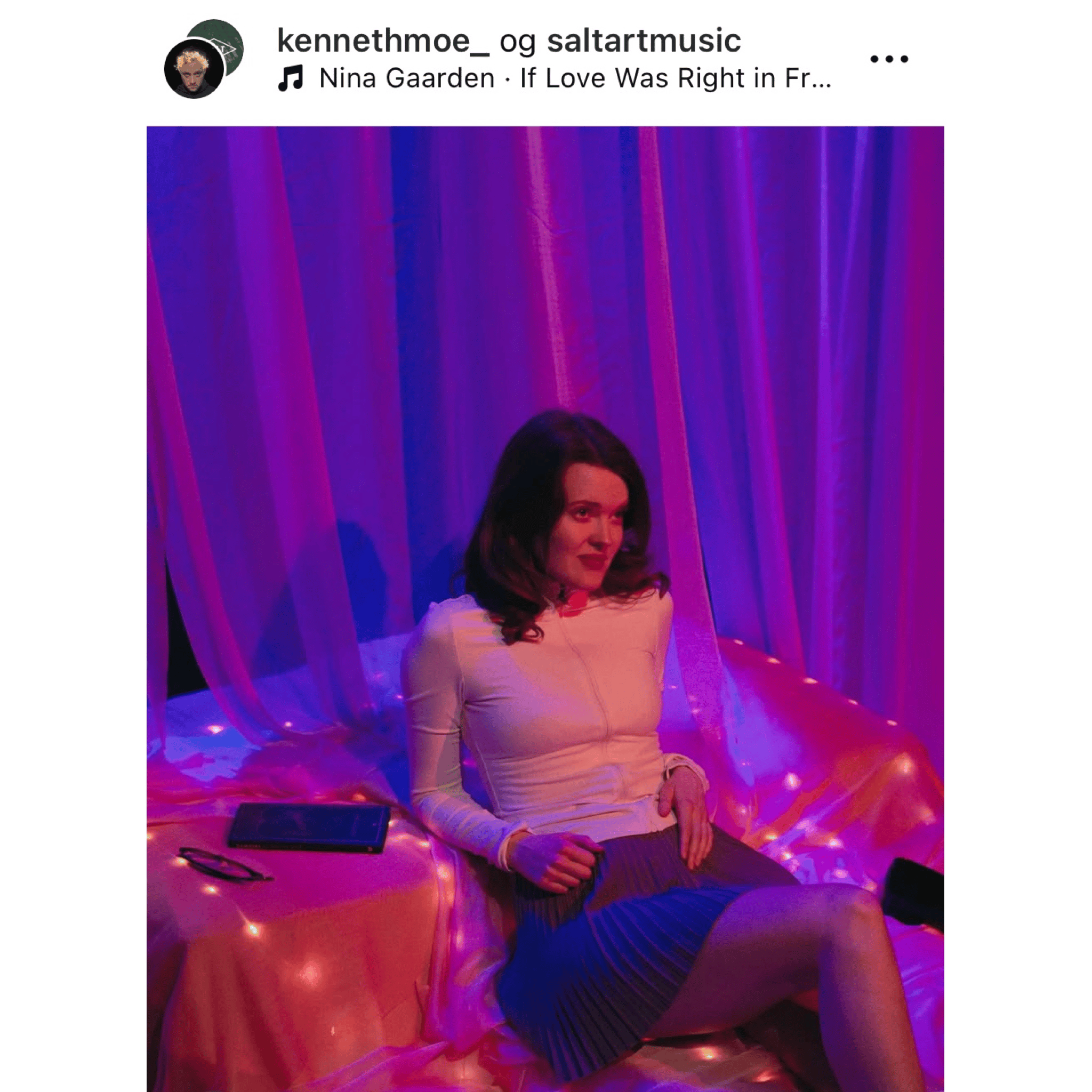 My music in a theatre show &  short film!