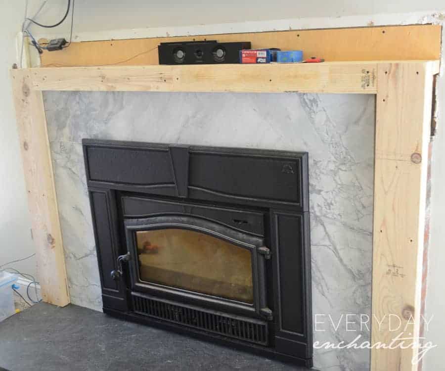 Need Ideas For Off Center Brick Fireplace