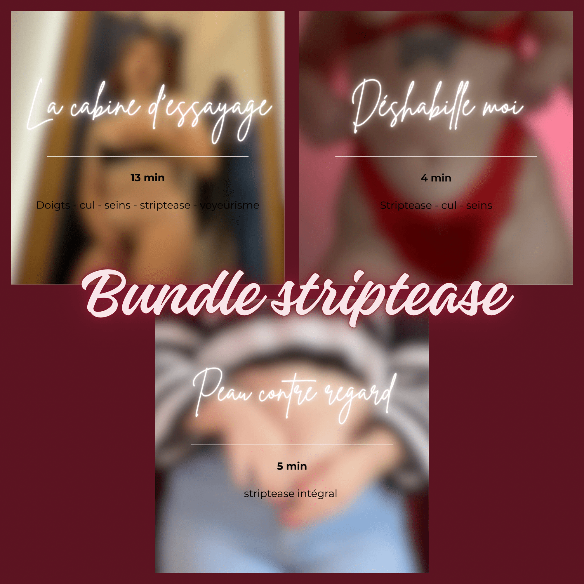 Bundle striptease