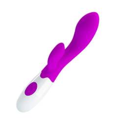Vibrador con estimulación de clítoris - Brighty
