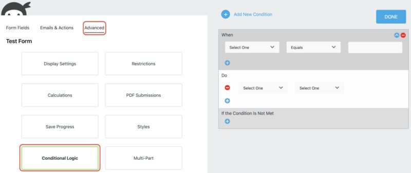 The Ultimate Guide To Conditional Forms In Wordpress - Professional City Design - Retina