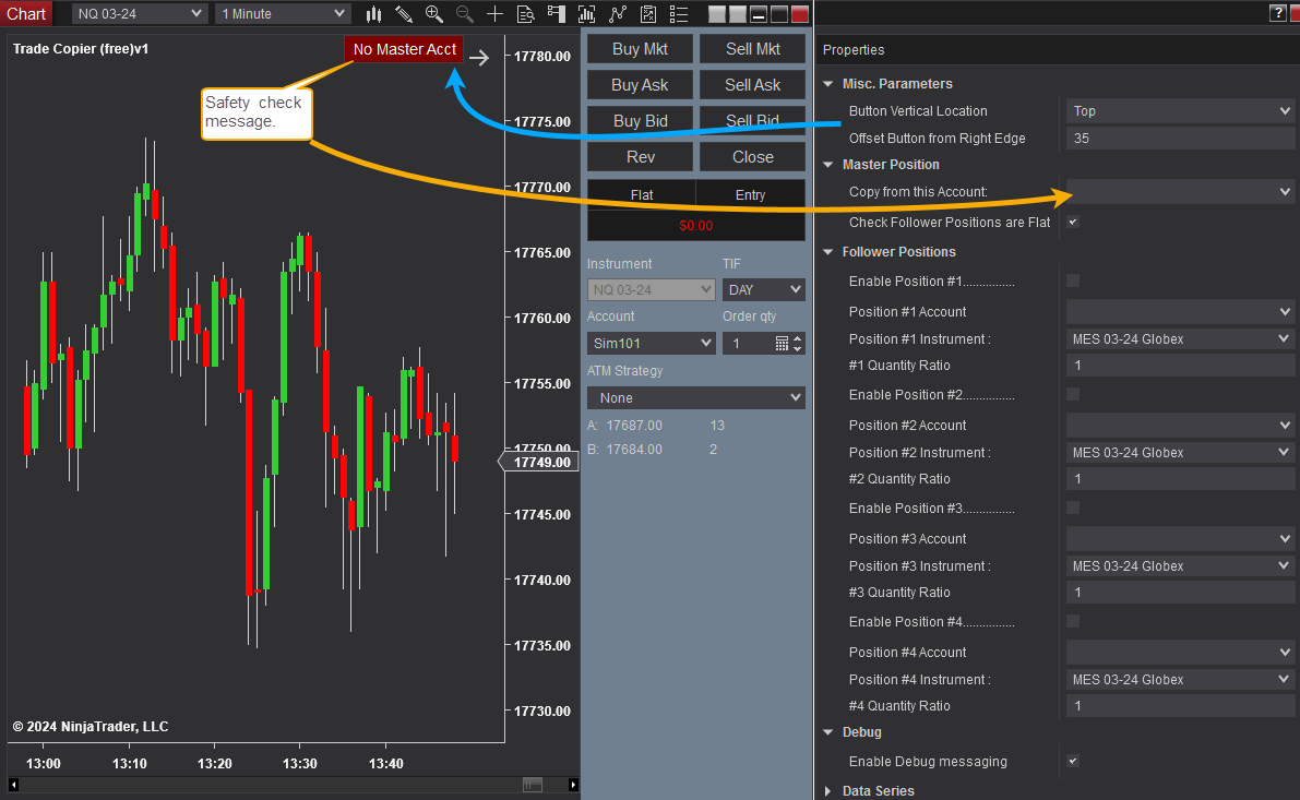 Trade Copier (free) - NinjaTrader Ecosystem