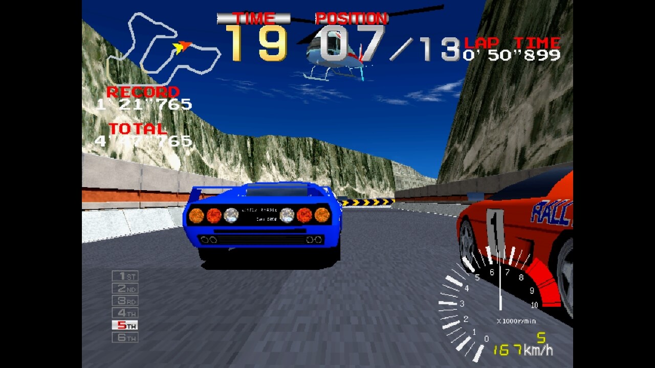Arcade Archives RIDGE RACER NSP/XCI ROM Free Download screenshot